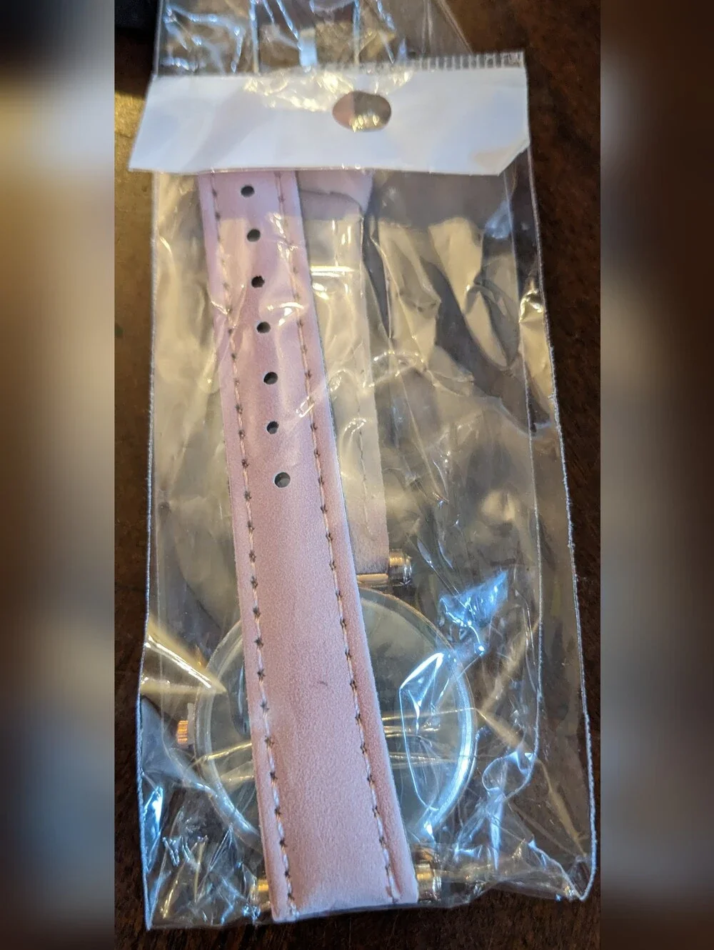 NWT Inschic Butterfly Rhinestone Watch | Pink Faux Leather Band, TM2B5L